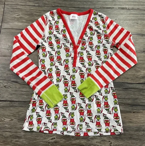 Hanna Andersson Christmas Grinch Pajamas
